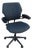 Humanscale Freedom Ergonomic Task Desk Chair in Graphite Leather, Slightly Used For Sale