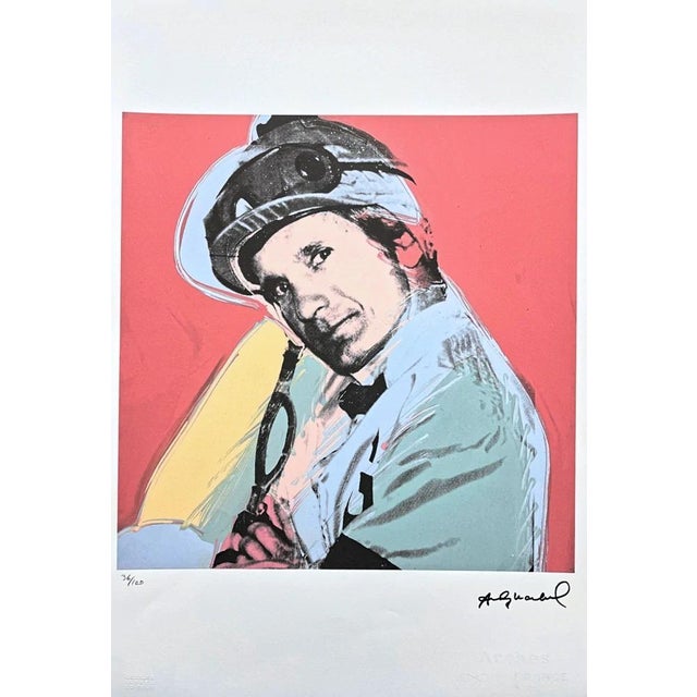 After Andy Warhol, Willie Shoemaker, 1980s, Lithograph For Sale