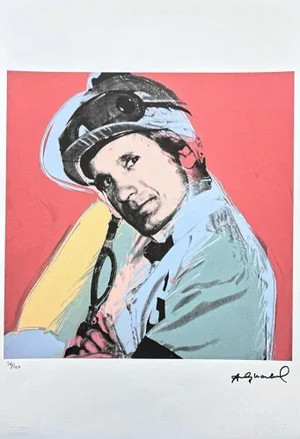 After Andy Warhol, Willie Shoemaker, 1980s, Lithograph