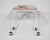 A Hollywood Regency, Charles Hollis Jones for Hill Manufacturing Lucite bench / stool on casters, upholstered in Jack...