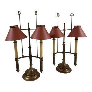 Pair of Vintage Chapman Library Lamps For Sale