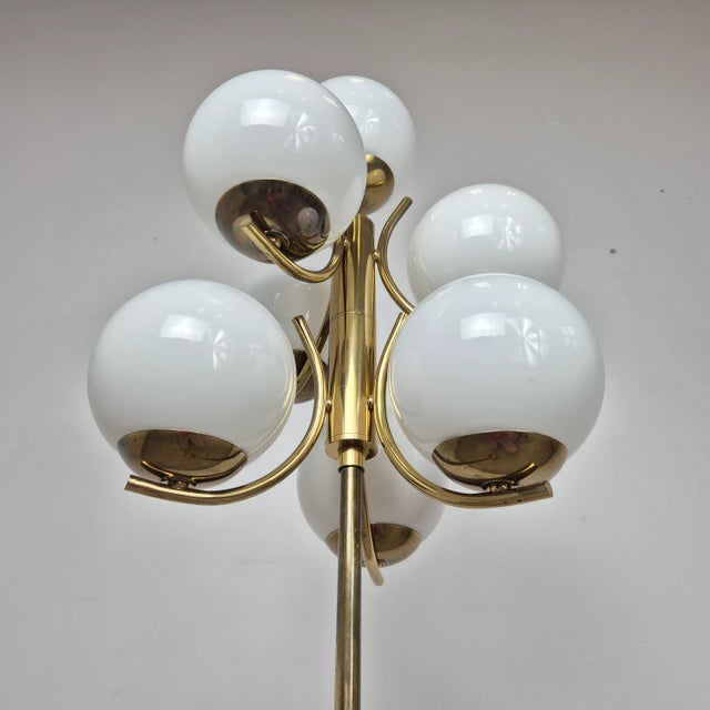 1970s Mid-Century Sputnik Floor Lamp from Richard Essig, Germany, 1970s For Sale - Image 5 of 11
