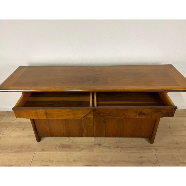 Wooden Sideboard by Titina Ammannati and Gianpiero Vitelli for Catalano, 1970s For Sale - Image 6 of 9