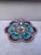 French Faience oyster signed plate Saint Clement, circa 1890. Rustic, Country style.