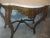 Vintage Console Table in Carved Walnut, Italy, Late 19th Century For Sale - Image 6 of 9