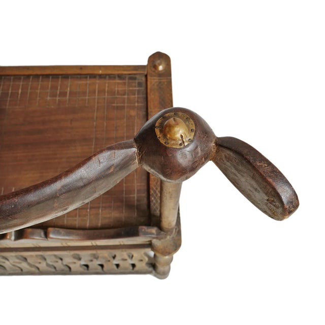 Antique African Baule Chief Chair For Sale - Image 9 of 11