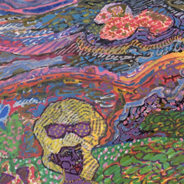 Jeremy Steig, Figurative Composition, 1992, Mixed Media Drawing For Sale - Image 4 of 6