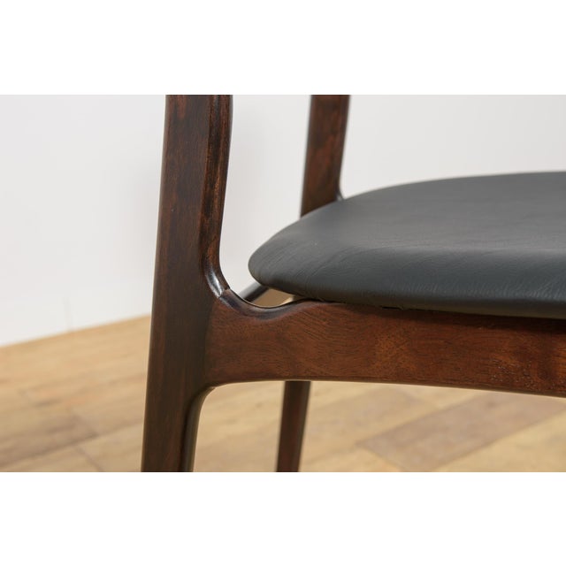 Mid-Century Modern Rosewood Dining Chairs, Denmark, 1960s, Set of 4 For Sale - Image 17 of 18
