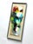 Wood 1940s Original Julio Carballosa Oil Painting Cuban Artist Abstract Still Life of Flowers in Vase For Sale - Image 7 of 12