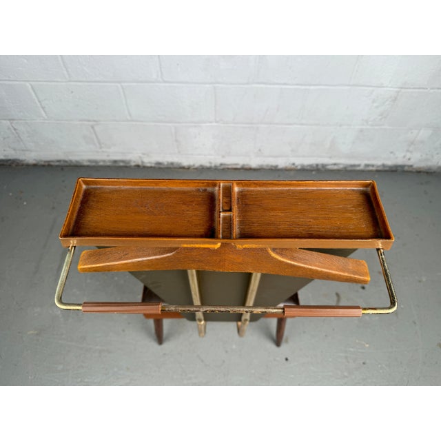 Wood Mid 20th Century Gentleman's Valet Chair by Pearl-Wick For Sale - Image 7 of 12