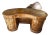 Drexel Heritage Kidney Shaped Burled Wood Executive Desk For Sale