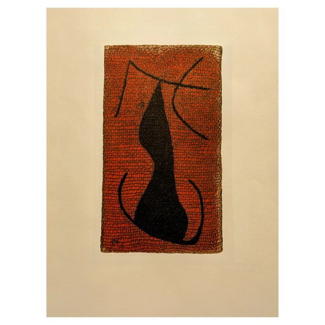 Joan Miro, Femmes: Planche V, Original Lithograph, 1965 For Sale