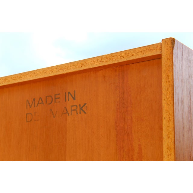 Mid-Century Danish Teak Bookcase, 1970s Stackable Scandinavian Storage Cabinet For Sale - Image 14 of 18