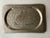 Silver Oriental Silver-Plated Copper Tray For Sale - Image 8 of 8