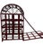 Late 19th Century Antique French Style Wrought Iron Wine Rack Domed Locking Storage For Sale - Image 5 of 12