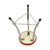 Stool in Red Faux Leather and Chrome from Brabantia, 1950s For Sale - Image 12 of 13