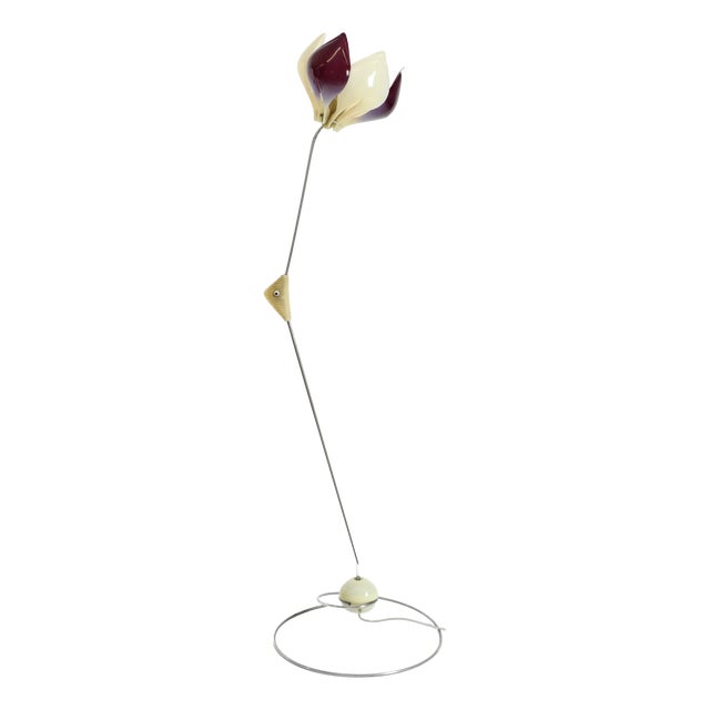 Symanka-Sy 1 Floor Lamp by Günter Ssymmank, Germany, 1959 For Sale