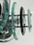 Metal Mid-Century Modern Chandelier in the style of Fontana Arte, 1960s For Sale - Image 7 of 16
