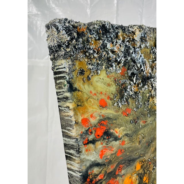 Victoria Kovalenchikova “The Earth Xlviii” Mixed Media Textural Art For Sale In Los Angeles - Image 6 of 18