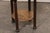 Italian Antique Italian Brass & Wood Accent Table For Sale - Image 3 of 12