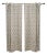 Decorative Coloured Linen Curtain Hand Block Print With Floral Motifs Size 54"Wx45"L- Keri Jaal For Sale