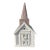 Colossal Handmade Folk Art Church Birdhouse For Sale