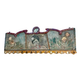 Vintage 1940's Parisian Carnival Panel For Sale