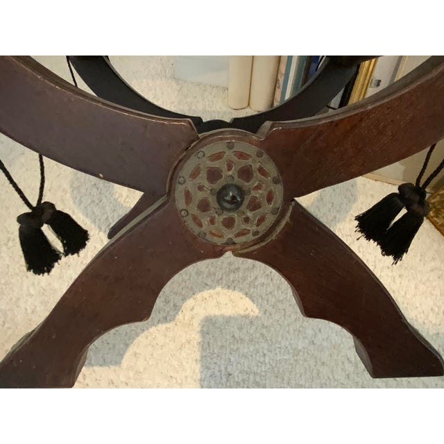 20th Century Pair Savonarola Chairs For Sale - Image 11 of 13