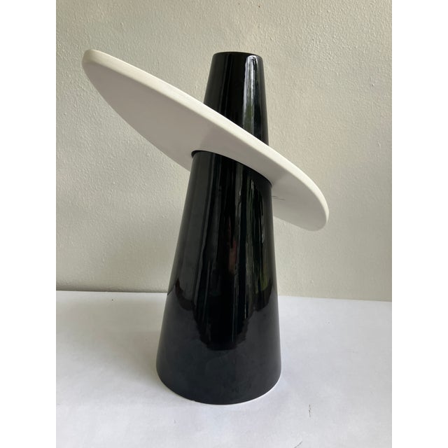 Alessandro Mendini Alessandro Mendini for Superego Editions, 4 Mani Collection Ceramic Vase - Numbered 5 of 99 For Sale - Image 4 of 16