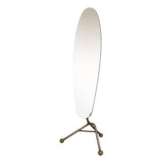 Large Psyche Mirror from Maison Siegel, 1940 For Sale