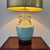 Late 20th Century Vintage Asian Celadon Porcelain Table Lamp For Sale - Image 5 of 11
