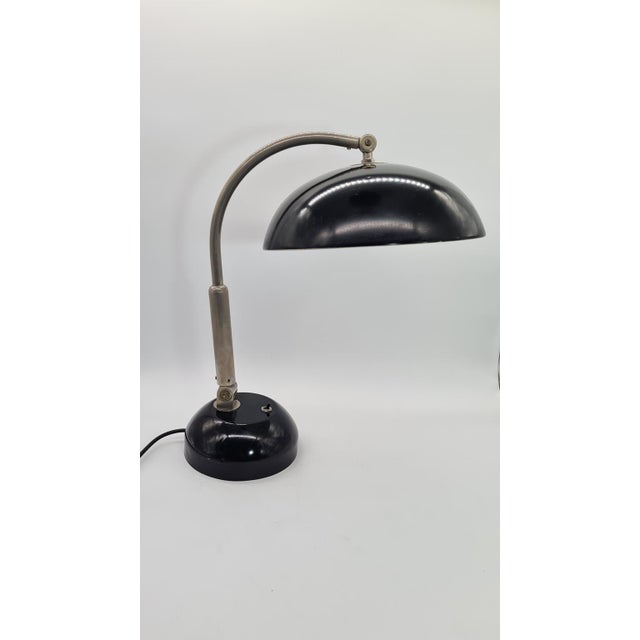 1940s Desk Lamp by H. Busquet for Hala Zeist, 1940s For Sale - Image 5 of 14