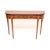 A beautiful and elegant antique Regency style yew wood console table. This was made in England, it dates from around the...
