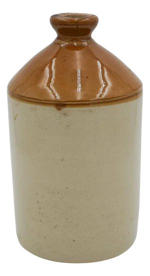 English Stoneware Jug Flower Vase