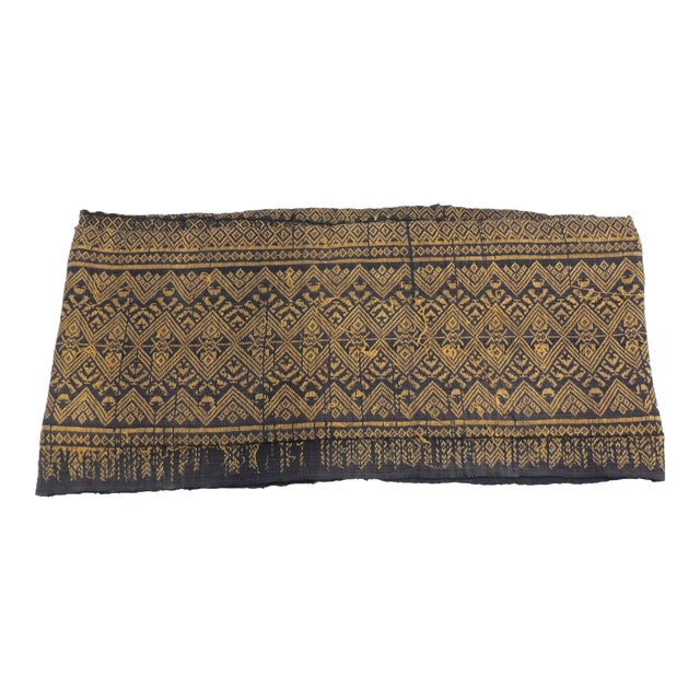 Vintage Silk Asian Decorative Trim For Sale