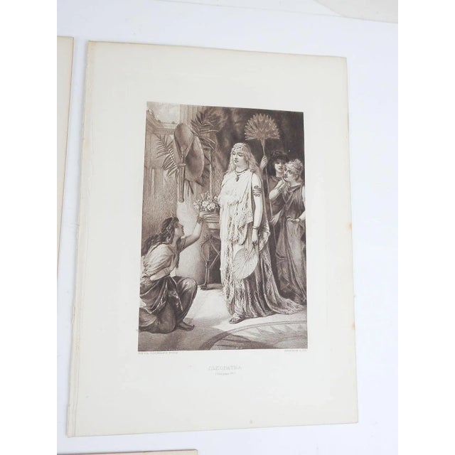 Collection Antique Photogravure Female Portraits - Set of 5 For Sale In Seattle - Image 6 of 7