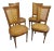 Drexel Louis XVI Style Fruitwood Caned Dining Chairs - Set of 4 For Sale