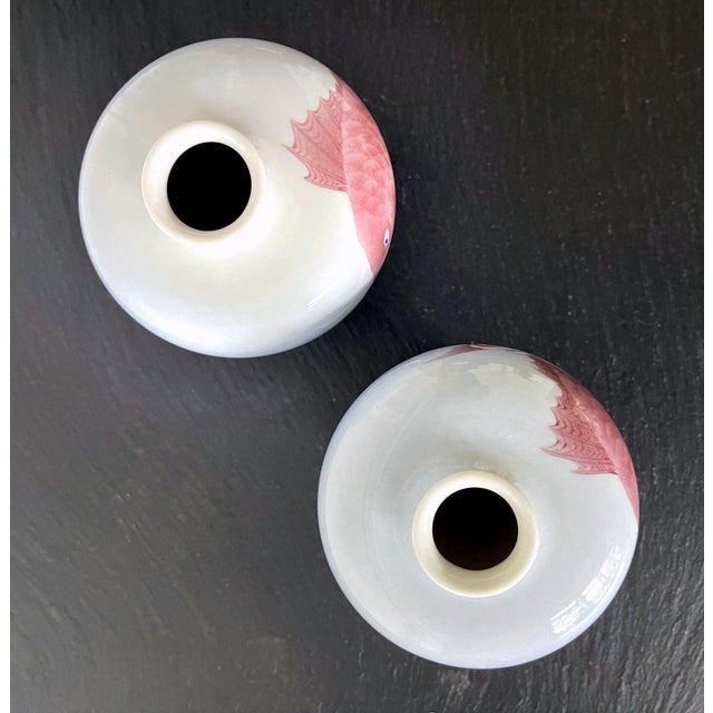 One of The Two Japanese Ceramic Vases Makuzu Kozan Meiji Period For Sale - Image 16 of 18