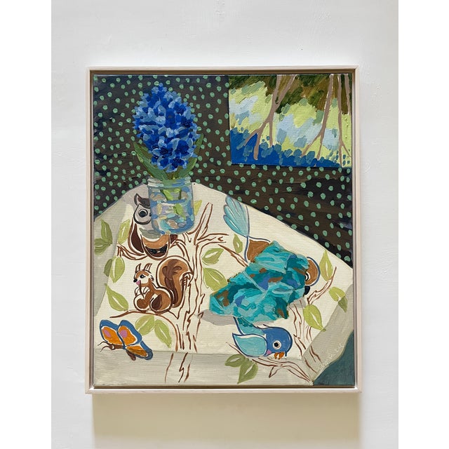 Molly Mansfield is an oil painter based in Elgin, Texas. Her paintings centered around the tabletop, floral imagery, and...