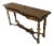 1960s Italian Hand Carved Wooden Console Table For Sale