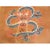 Textile 1920s Tan Sand Open Field Minimalist Dragon Antitque Chinese Art Deco Wool Rug For Sale - Image 7 of 7