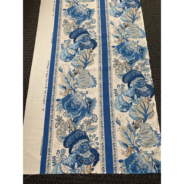 Textile Brunschwig & Fils Hand La Portuguise Print For Sale - Image 7 of 9