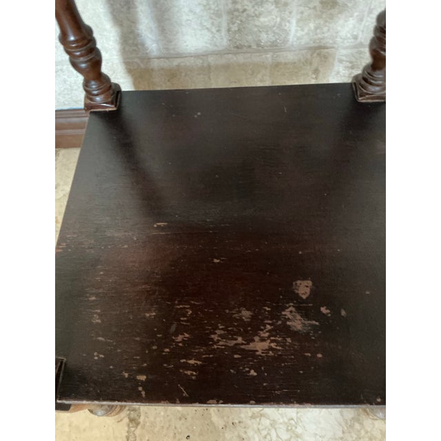 Rare Find, Antique Abernathy Side Table For Sale - Image 9 of 12
