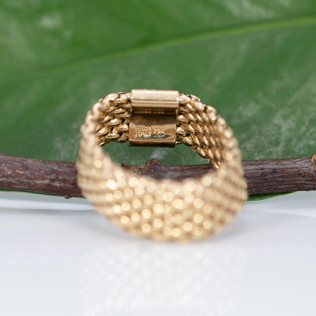 Flex Estate Band in Solid 14k Yellow Gold – Comfortable Everyday Gold, Size 9.75 For Sale In Columbus - Image 6 of 6