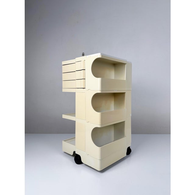 Italian Boby Trolley with Key by Joe Colombo for Bieffeplast, 1970s For Sale - Image 10 of 10