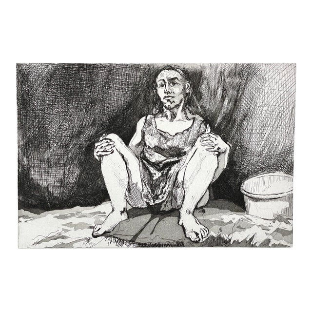 Paula Rego (Portuguese, B. 1935) Untitled Abortion Etching, Signed/Numbered For Sale