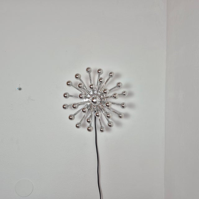 Pistillino Wall Lamp by Studio Tetrarch for Valenti Luce, Italy, 2010s, in Flawless conditions. Designed 1960 to 1969 This...