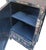 Mid 20th Century Pair of Laquer and Soapstone Inlay Cabinets/Nightstands For Sale - Image 5 of 7