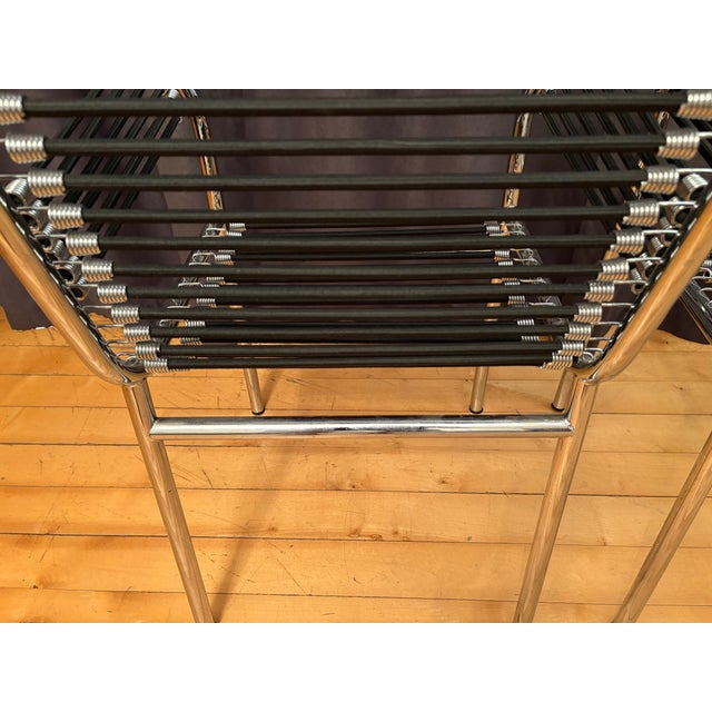 Set of Sandows Chairs by Rene Herbst, 1980s For Sale - Image 16 of 17