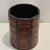 Wood Vintage Faux Leather Trompe l'Oeil Book Spine Wastebasket - Maitland-Smith Style For Sale - Image 7 of 9